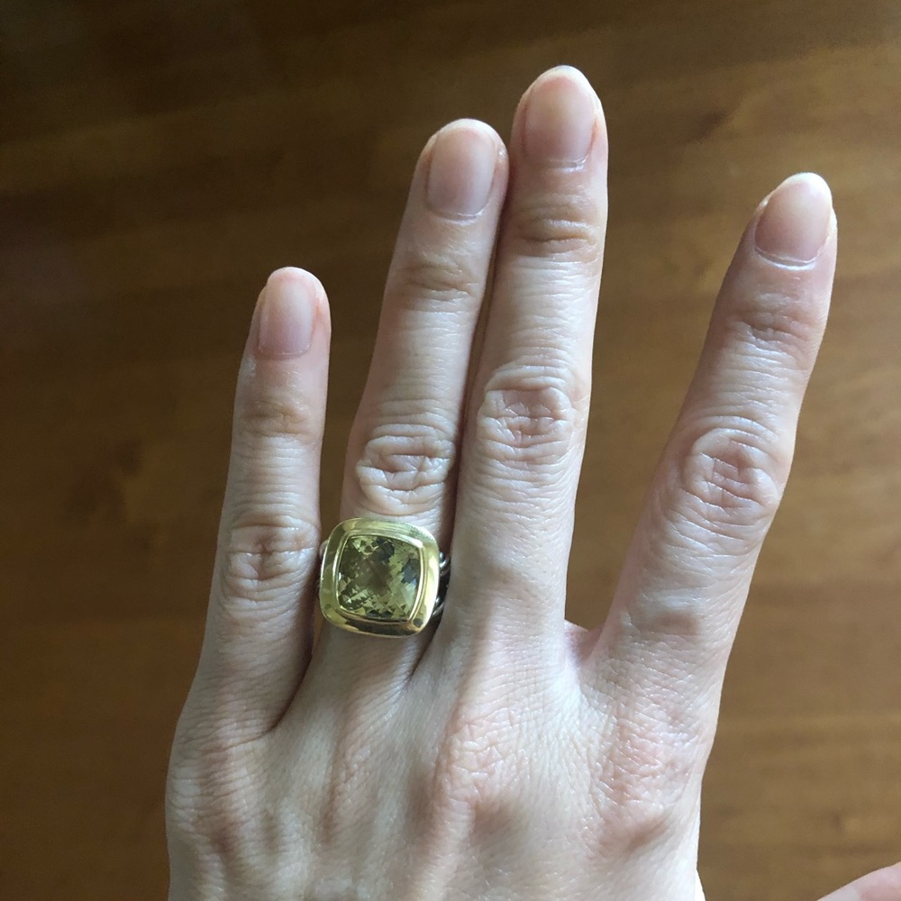 $925Retailed David Yurman 11mm Albion 14K Ring